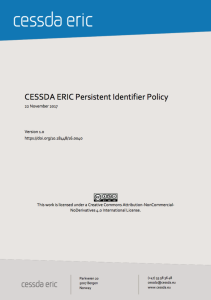 CESSDA_ERIC_PID_Policy_2017_cover